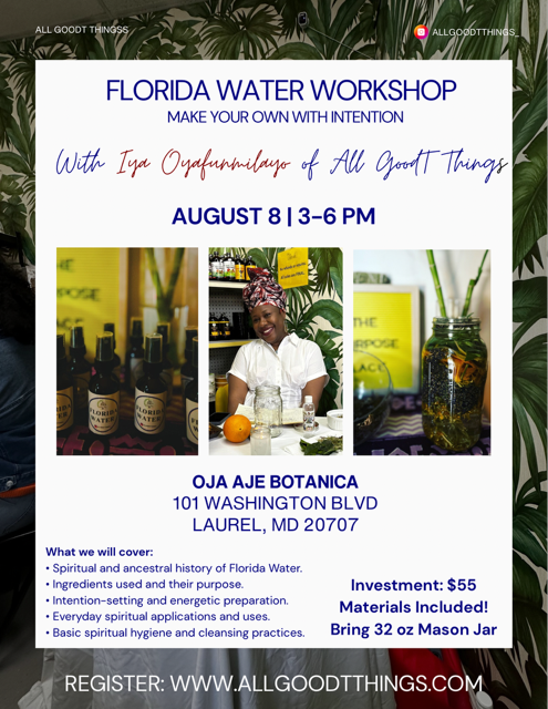 Florida Water Workshop|8/8