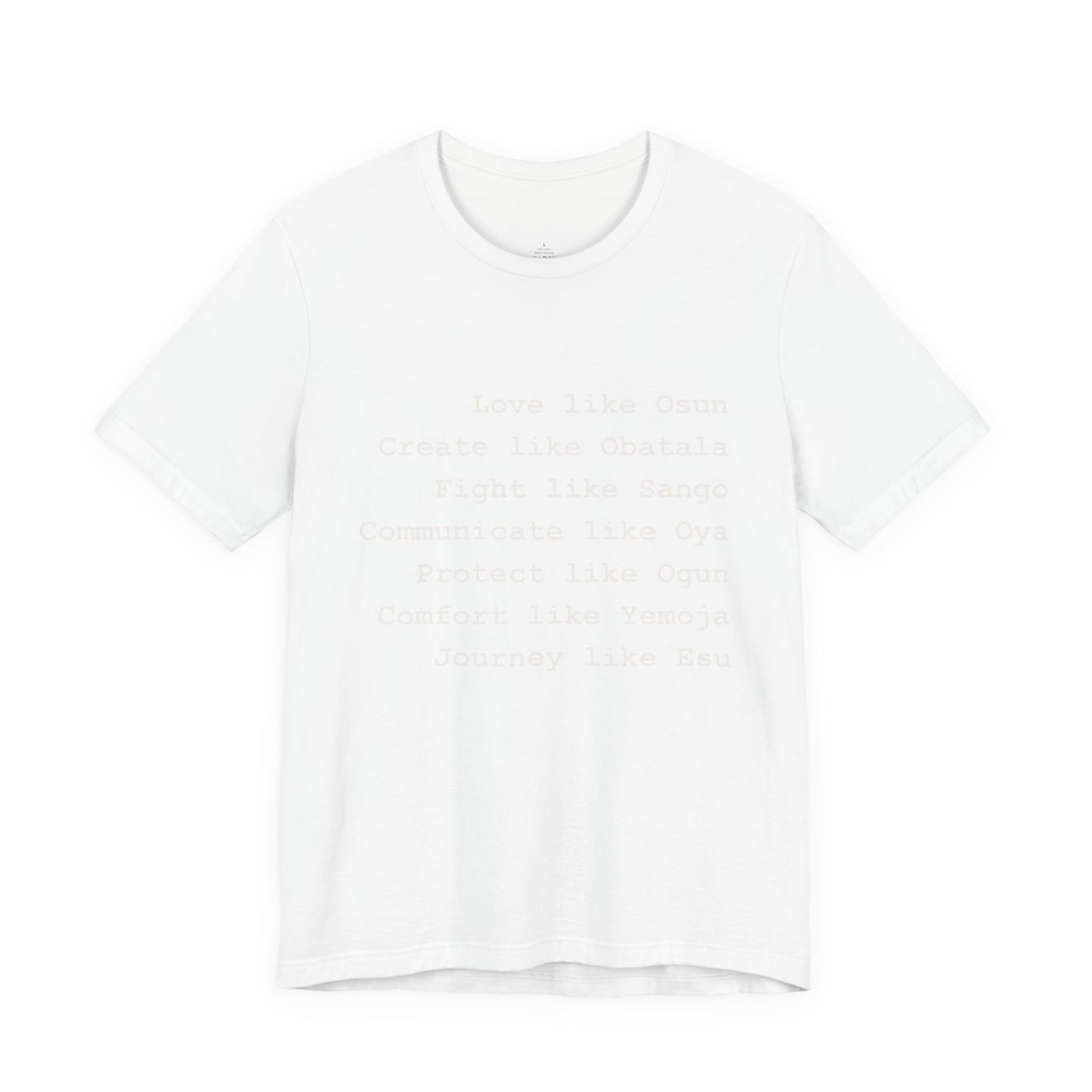 Unisex Jersey Short Sleeve Tee